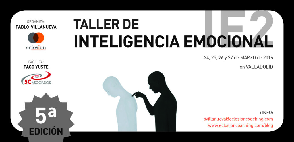 Taller de Inteligencia Emocional "IE2" en Valladolid - 5ª Edición